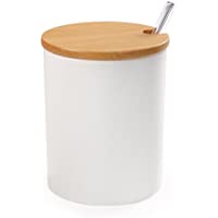 Los mejores  - 77L Azucarero azucarera- azucarero de cerámica azúcar pot para el hogar y la cocina